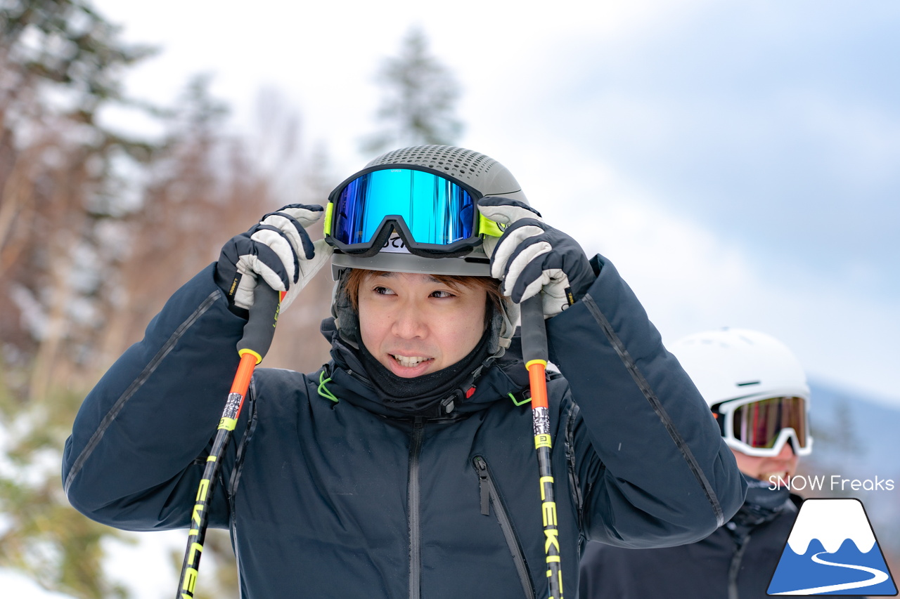 札幌国際スキー場｜ナショナルデモ・須川尚樹さん＆片岡嵩弥さんも参加！2023-2024シーズン『札幌じてんしゃ本舗』の初滑り(^^)/